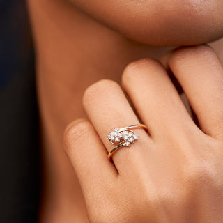 Unity Bond Ring-Rose Gold