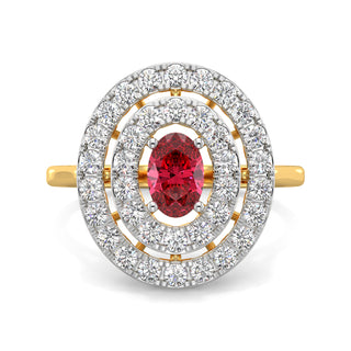 Bliss Ruby Gemstone Ring