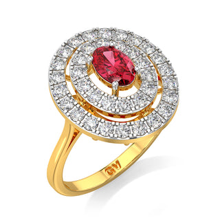 Bliss Ruby Gemstone Ring