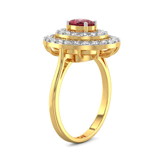 Bliss Ruby Gemstone Ring