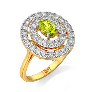 Golden Mirage Gemstone Ring