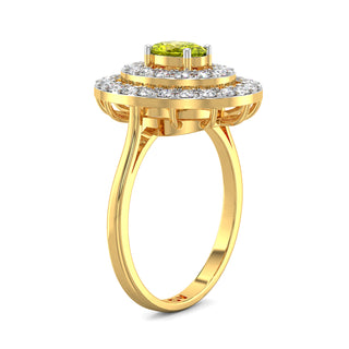 Golden Mirage Gemstone Ring