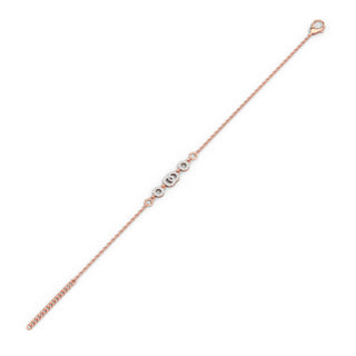 Endless Shine Diamond Bracelet-Rose Gold