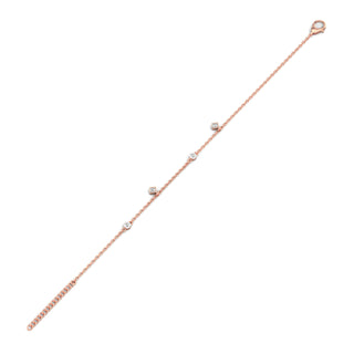 Luxe Minimal Bracelet-Rose Gold