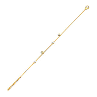 Luxe Minimal Bracelet-Yellow Gold