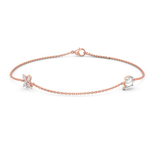 Golden Whisper Bracelet-Rose Gold