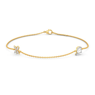 Golden Whisper Bracelet-Yellow Gold