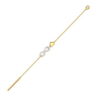 Radiant Love Bracelet-Yellow Gold