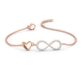 Radiant Love Bracelet-Rose Gold
