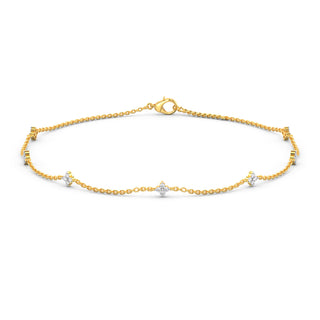 Twinkle Diamond Bracelet-Yellow Gold
