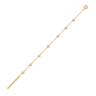 Twinkle Diamond Bracelet-Yellow Gold