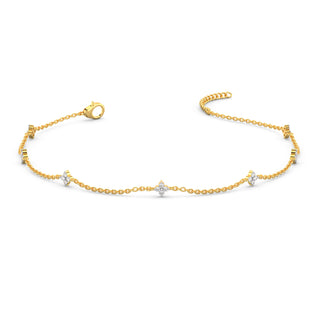 Twinkle Diamond Bracelet-Yellow Gold
