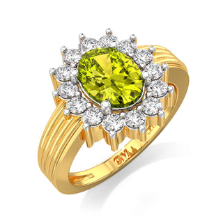 Golden Glow Gemstone Ring