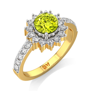 Luminous Gemstone Ring