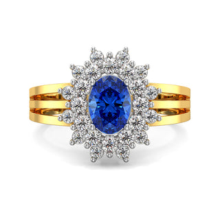 Horizon Blue Gemstone Ring