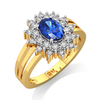 Horizon Blue Gemstone Ring