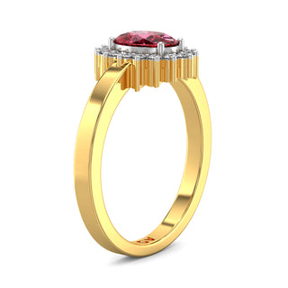 Ruby Whispers Gemstone Ring