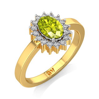 Solar Flare Gemstone Ring