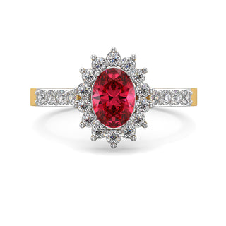 Burgundy Bliss Gemstone Ring