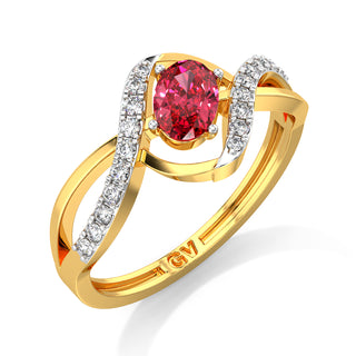 Emberlight Gemstone Ring