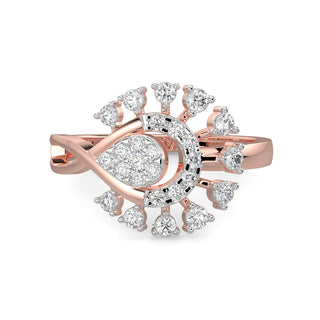 Floret Grace Ring-Rose Gold