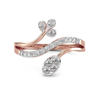 Garden of Diamonds Ring-Rose Gold