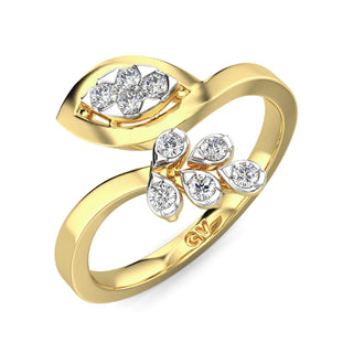 Ivy Meadow Diamond Ring-Yellow Gold