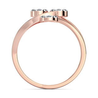 Starry Nightfall Ring-Rose Gold