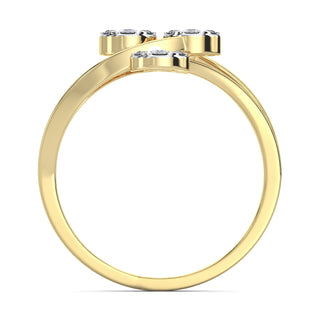 Starry Nightfall Ring-Yellow Gold