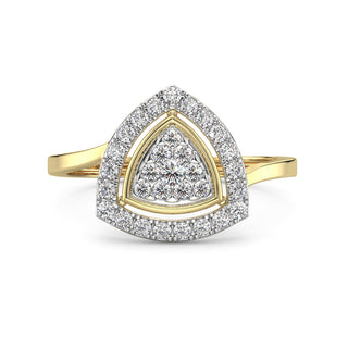 Captivating Bliss Diamond Ring-Yellow Gold