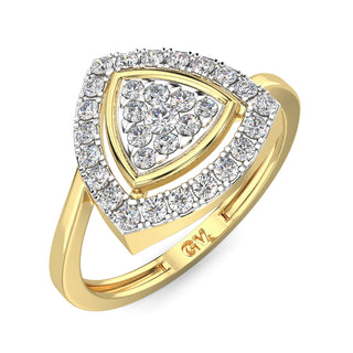 Captivating Bliss Diamond Ring-Yellow Gold