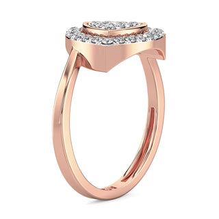 Captivating Bliss Diamond Ring-Rose Gold