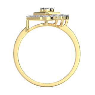 Chic Luster Ring-Yellow Gold