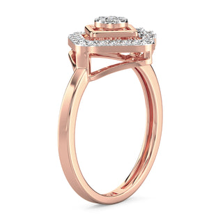 Chic Luster Ring-Rose Gold