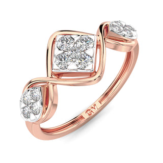 Dainty Chic Ring-Rose Gold