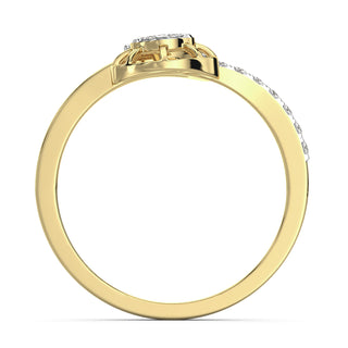 Urban Dazzle Ring-Yellow Gold