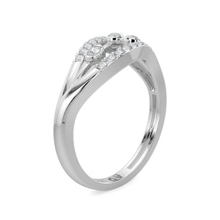 Dew Drop Ring-White Gold