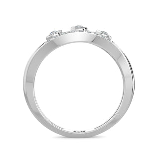 Dew Drop Ring-White Gold