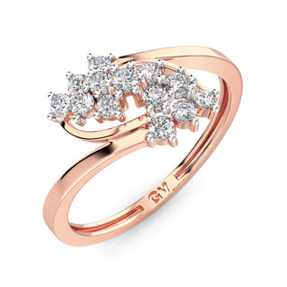 Unity Bond Ring-Rose Gold