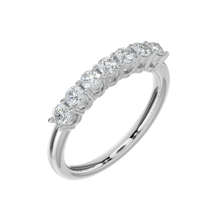 Timeless Diamond Band-White Gold
