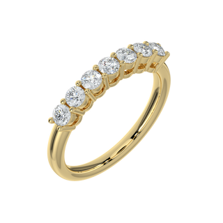 Timeless Diamond Band-Yellow Gold