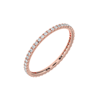 Forever Diamond Band-Rose Gold