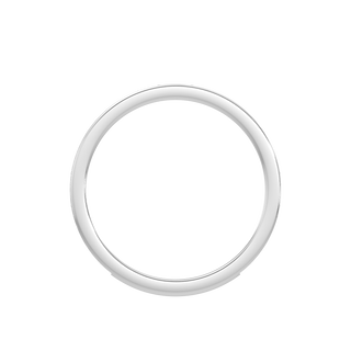 Stackable Diamond Band-White Gold