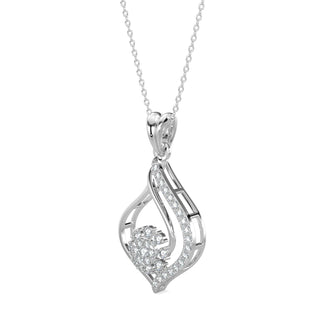 Aurora Pendant-White Gold