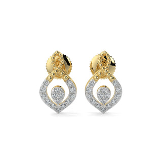 Starlite Sparkle Earrings-Yellow Gold