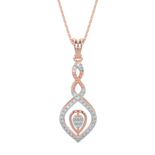 Starlite Sparkle Pendant-Rose Gold
