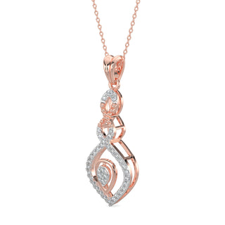 Starlite Sparkle Pendant-Rose Gold
