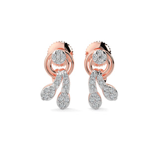 Everyday Charms Earrings-Rose Gold