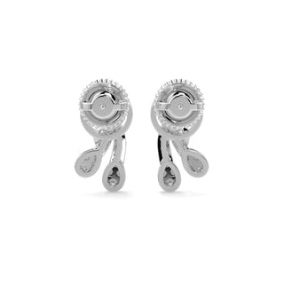 Everyday Charms Earrings-White Gold