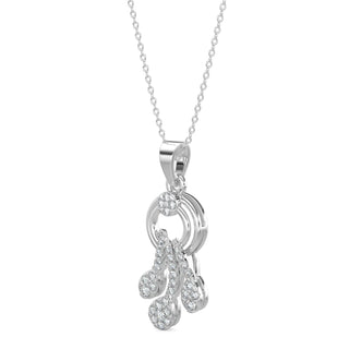 Everyday Charms Pendant-White Gold